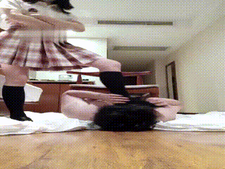 哈宝学生服小皮鞋虐胖胖