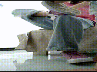 哈宝红衣小美眉