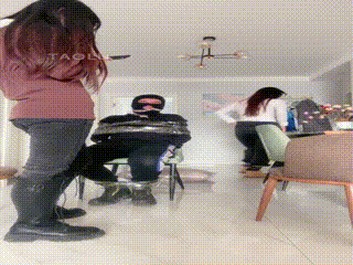 罗宾S带闺蜜突袭贱狗家