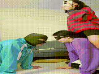 美离子】奴下奴喝女奴圣水