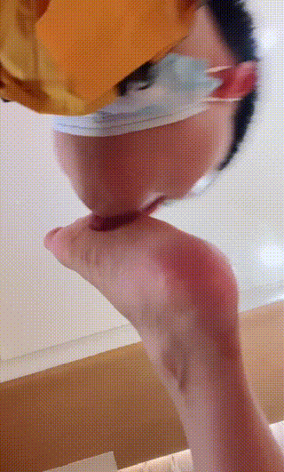 【盖洛】惩罚迟到的外卖员-短靴原味黑棉袜