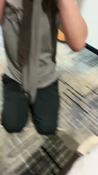 晓雅】物化坐垫老狗人体烟灰缸高跟踩狗爪