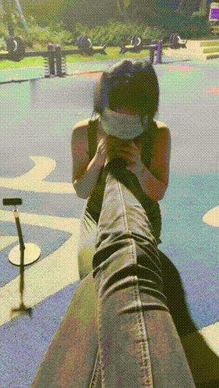 貂蝉】首次带漂亮母狗体验户外当路人面跪拜玩虐
