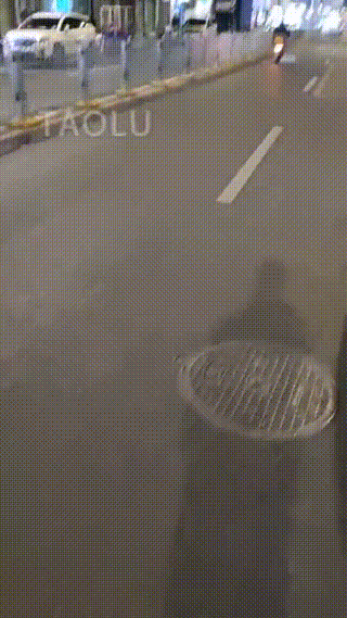 TL26965 梵高】00帆布鞋路人小姐姐重力踩踏