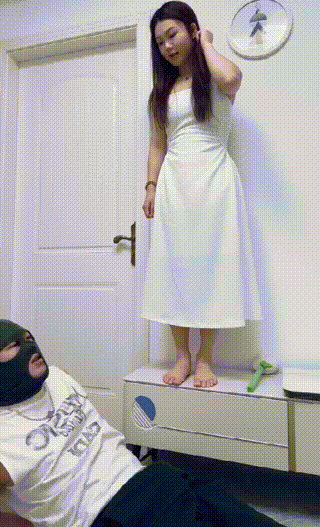 素人抽水机】长裙女神踩踏首调
